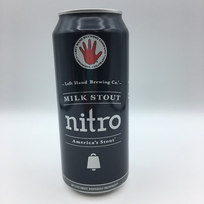Left Hand Milk Stout Nitro 6PK 13OZ CC Left Hand Milk Stout Nitro 6PK 13OZ CC