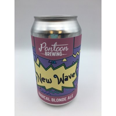 Pontoon Radical New Wave Blonde Ale 6PK 12OZ Pontoon Radical New Wave Blonde Ale 6PK 12OZ