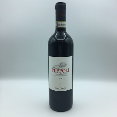 Antinori Peppoli Chianti Classico 750ML Sangiovese/ Merlot/ Syrah Antinori Peppoli Chianti Classico 750ML Sangiovese/ Merlot/ Syrah
