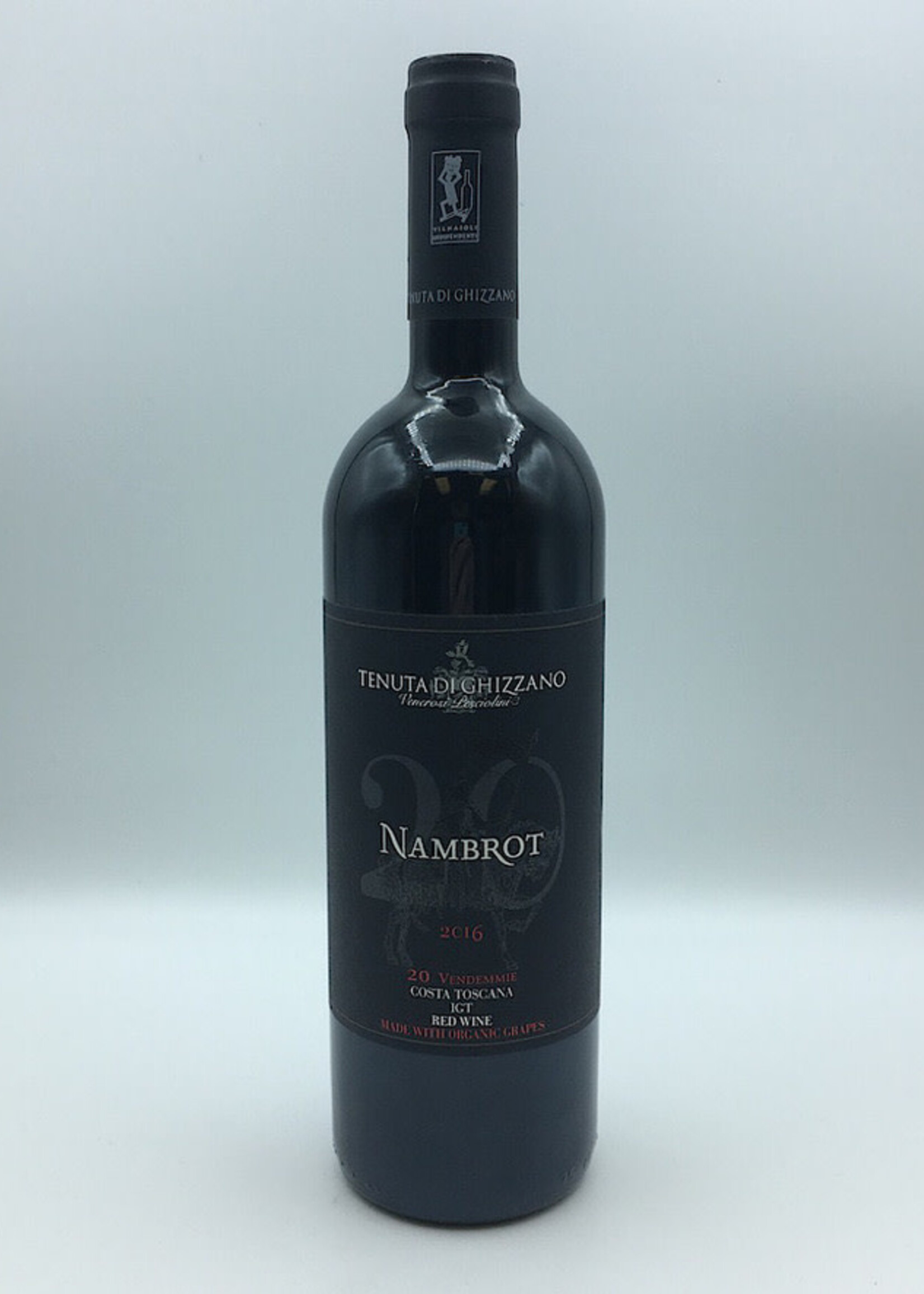 Tenuta Di Ghizzano Nambrot 2016 750ML Merlot, Cabernet Sauvignon, Petit Verdot.