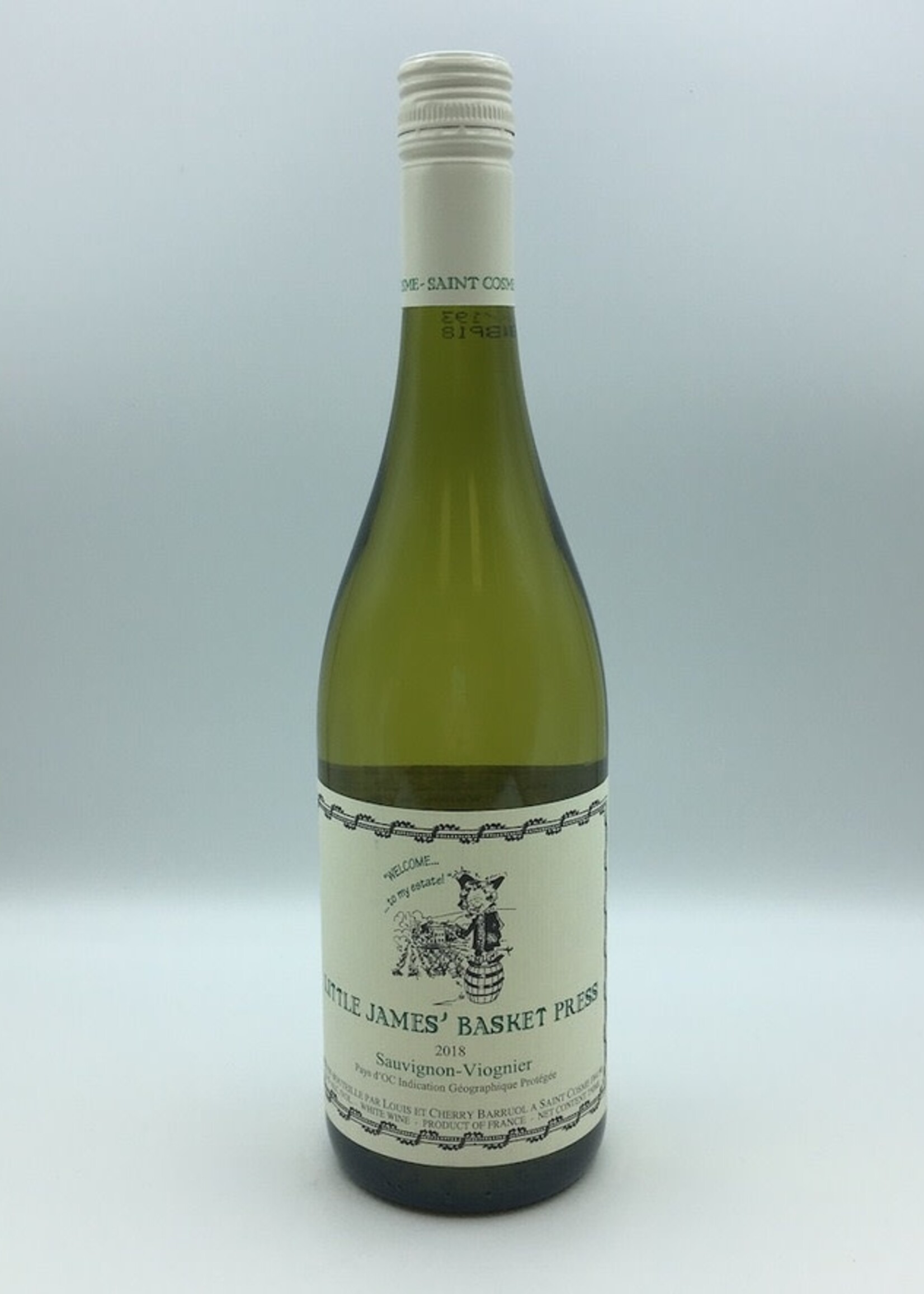 Saint Cosme Little James' Basket Press White 750ML Viognier/ Sauvignon B.