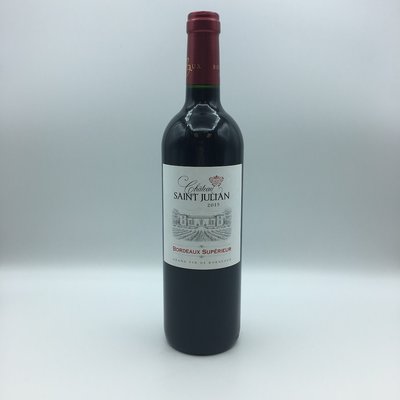 Chateau Saint Julian Bordeaux Superieur 750ML Merlot/ Cab/ Cab. Franc Chateau Saint Julian Bordeaux Superieur 750ML Merlot/ Cab/ Cab. Franc