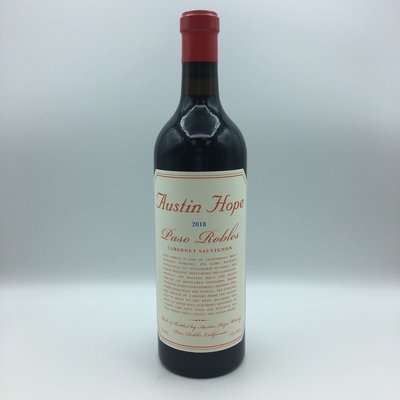 Austin Hope Cabernet Sauvignon Paso Robles 750ML Austin Hope Cabernet Sauvignon Paso Robles 750ML