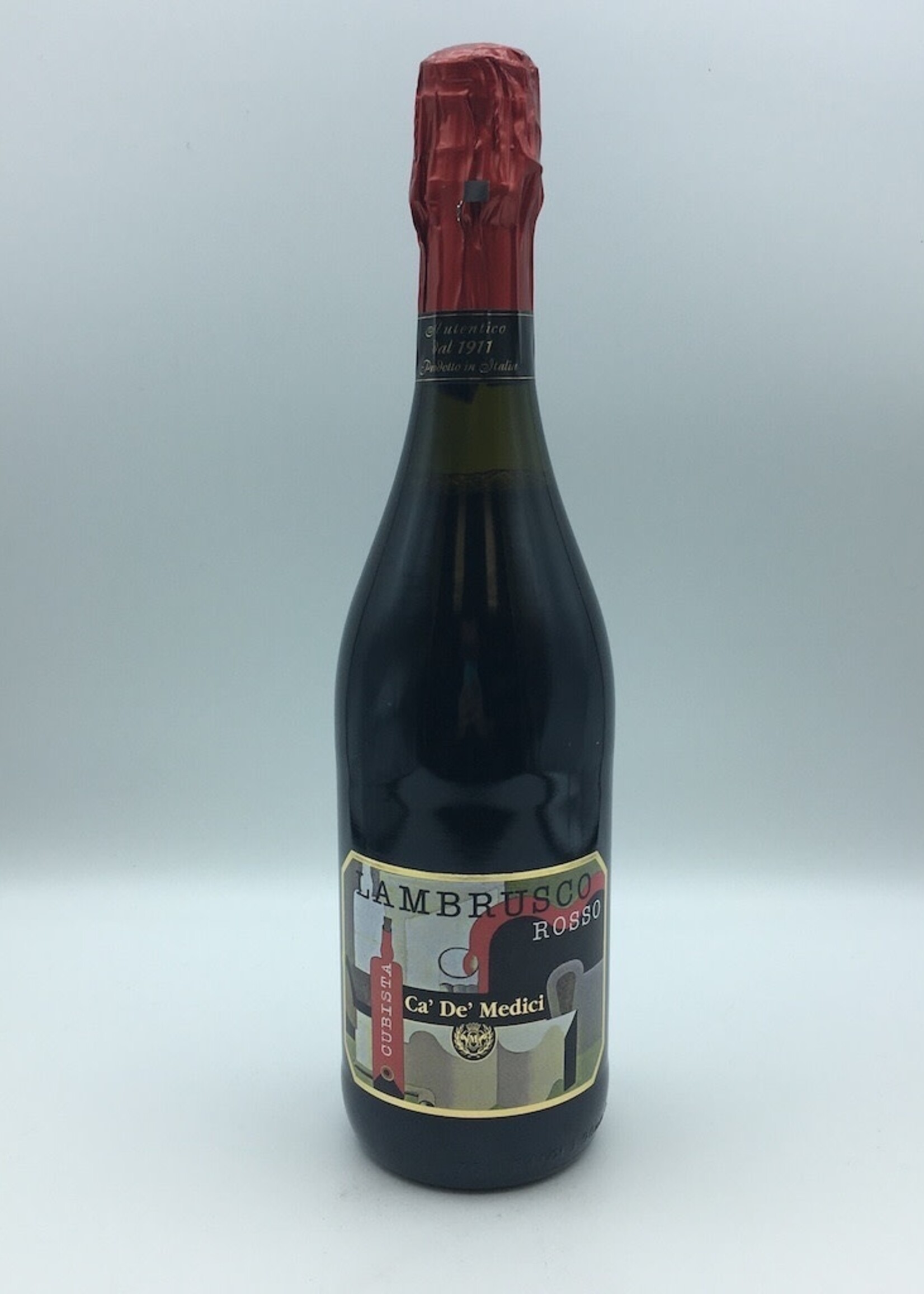 Ca de' Medici Cubista Lambrusco Rosso 750ML U