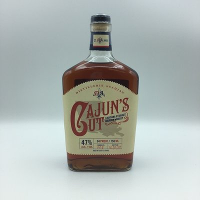 Distillerie Acadian Cajun’s Cut Louisiana Straight Bourbon Whiskey 750ML Distillerie Acadian Cajun’s Cut Louisiana Straight Bourbon Whiskey 750ML