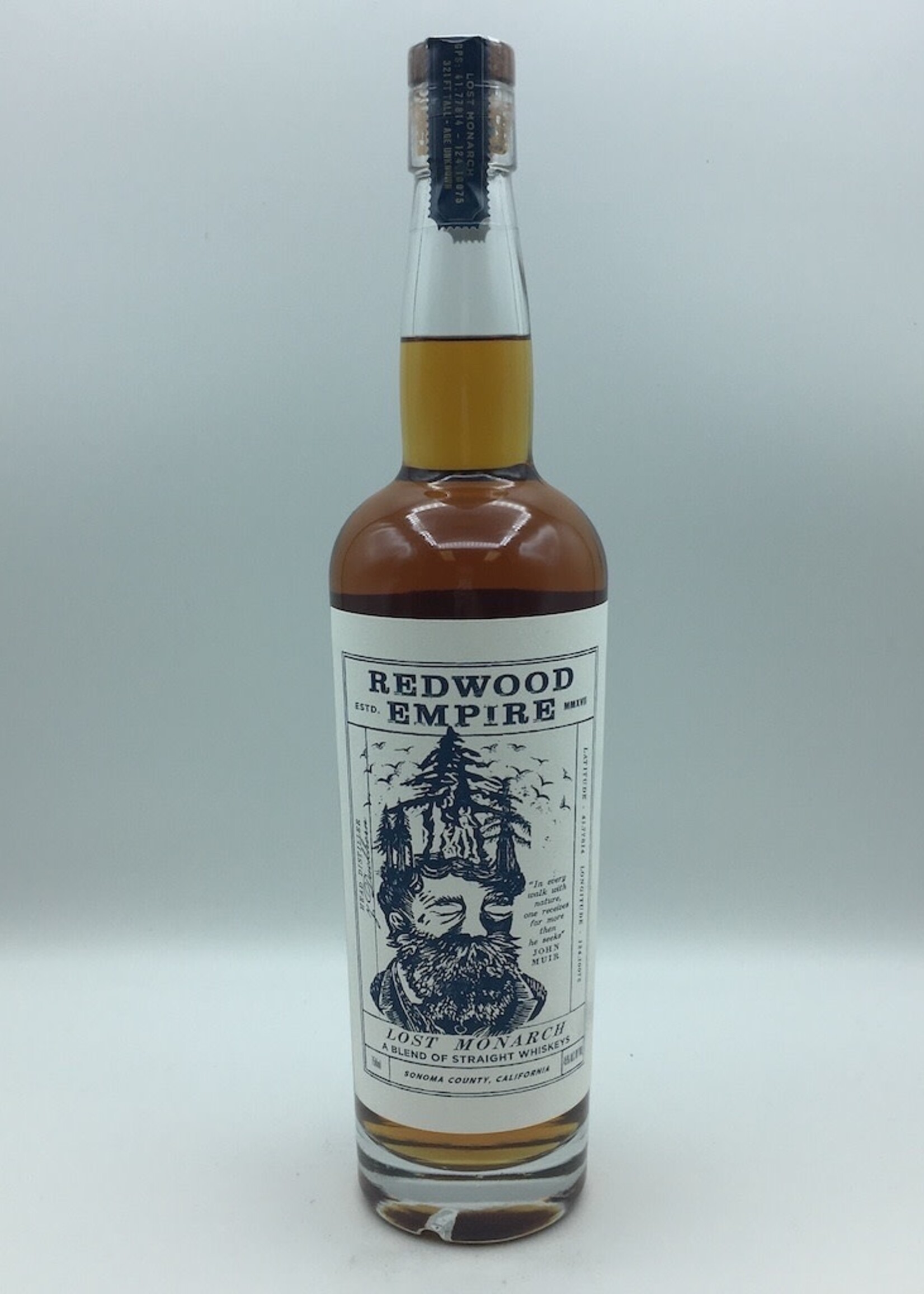 Redwood Empire Lost Monarch Straight Whiskey Blend 750ML