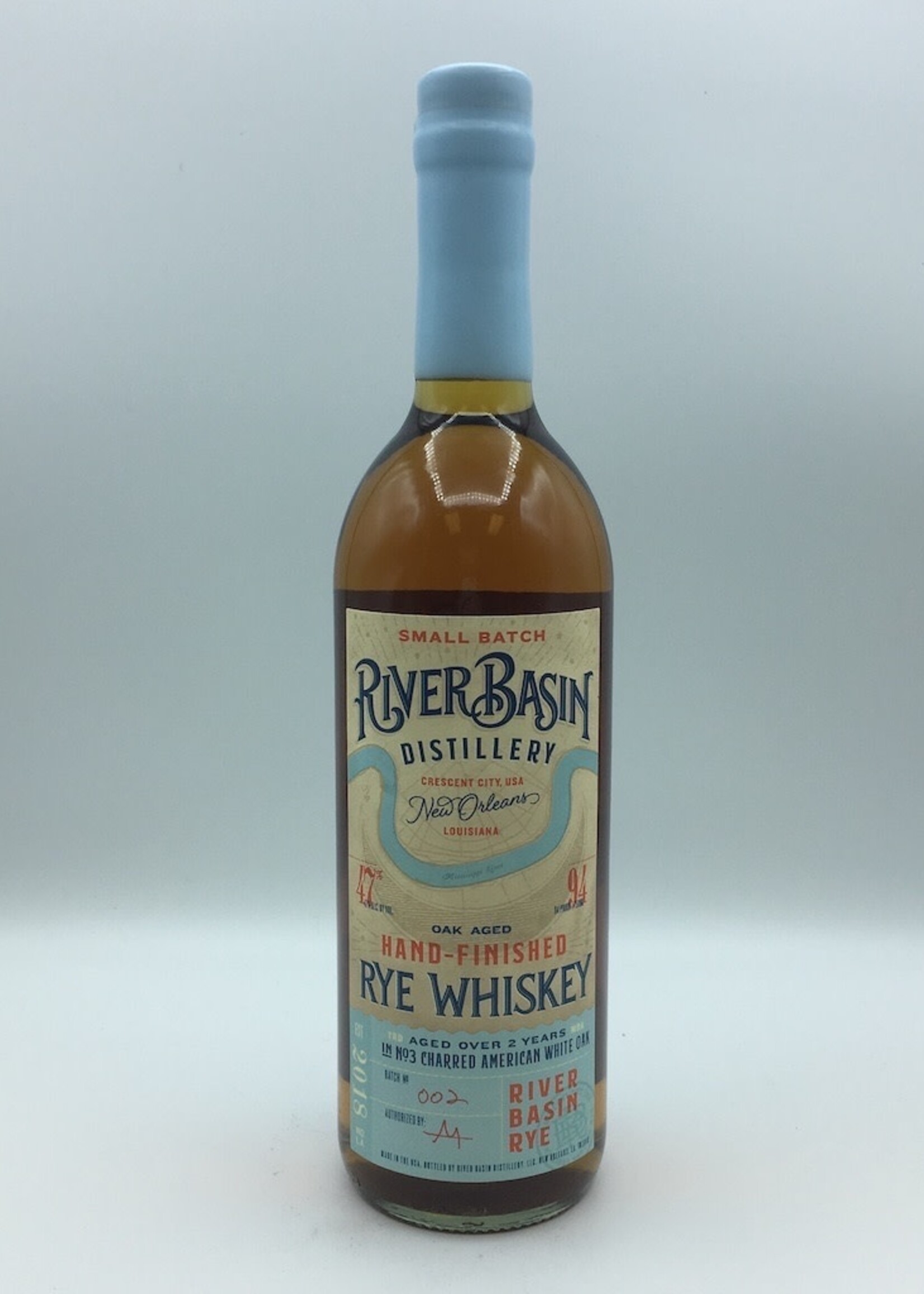 River Basin Small Batch Rye Whiskey 750ML