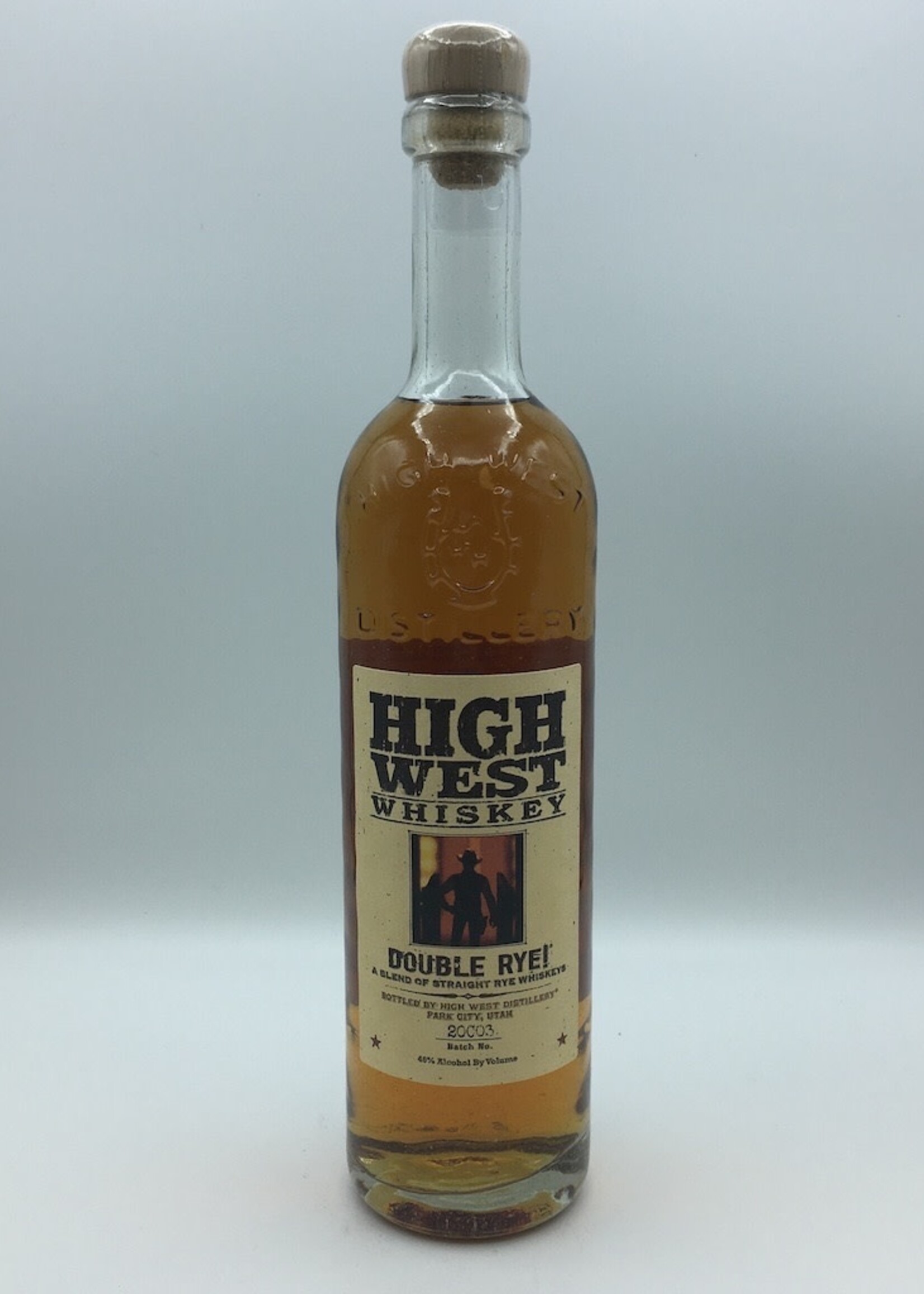 High West Whiskey Double Rye 750ML G