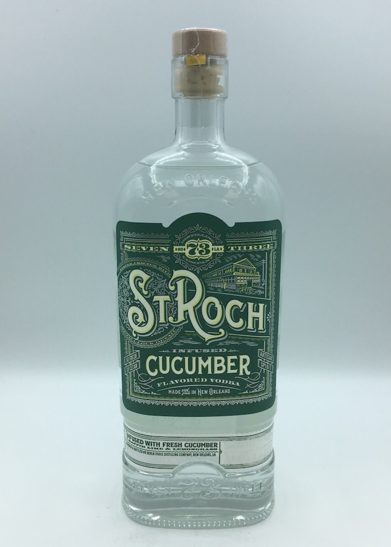 Seven Three St. Roch Cucumber Vodka 750ML
