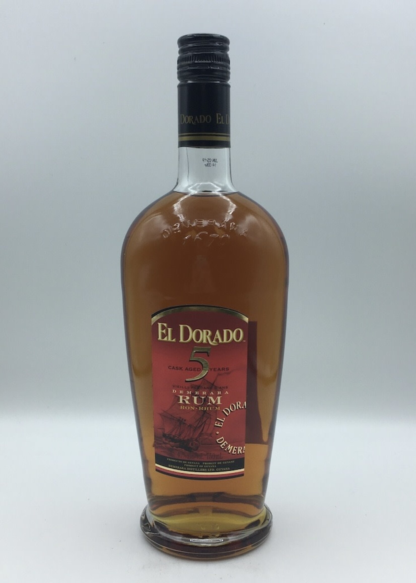 El Dorado 5YR Rum 750ML I