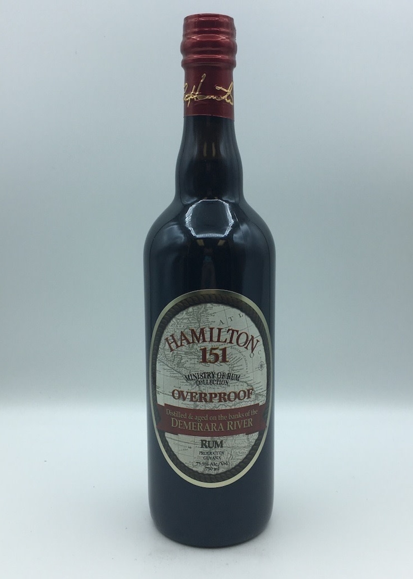 Hamilton 151 Overproof Demerara River Rum 750ML