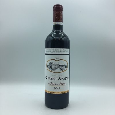 Chateau Chasse-Spleen 2012 Red Blend Cabernet Sauvignon, Merlot, Petit Verdot 750ML Chateau Chasse-Spleen 2012 Red Blend Cabernet Sauvignon, Merlot, Petit Verdot 750ML