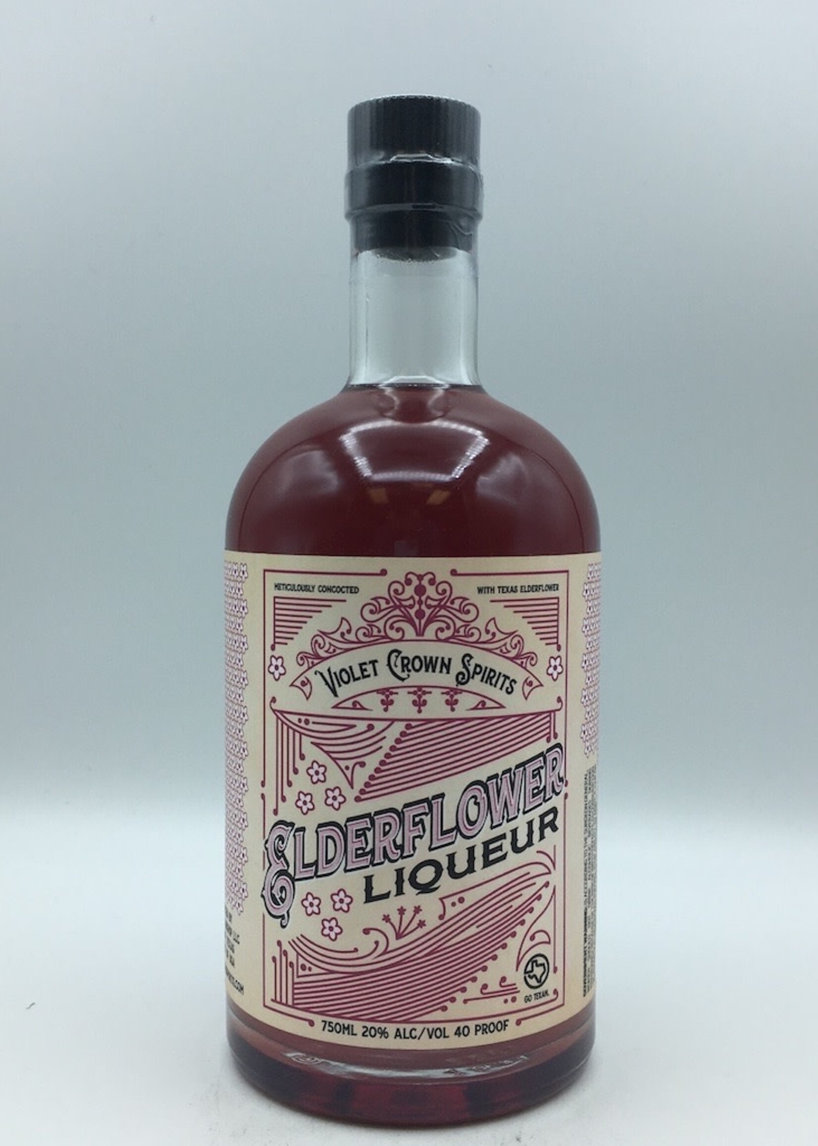 Violet Crown Spirits Elderflower Liqueur 750ML BZ
