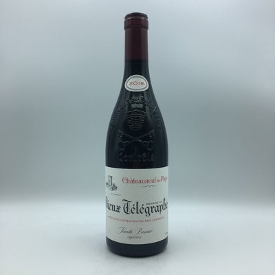Vieux Telegraphe 2016 Chateauneuf-du-Pape 750ML Vieux Telegraphe 2016 Chateauneuf-du-Pape 750ML
