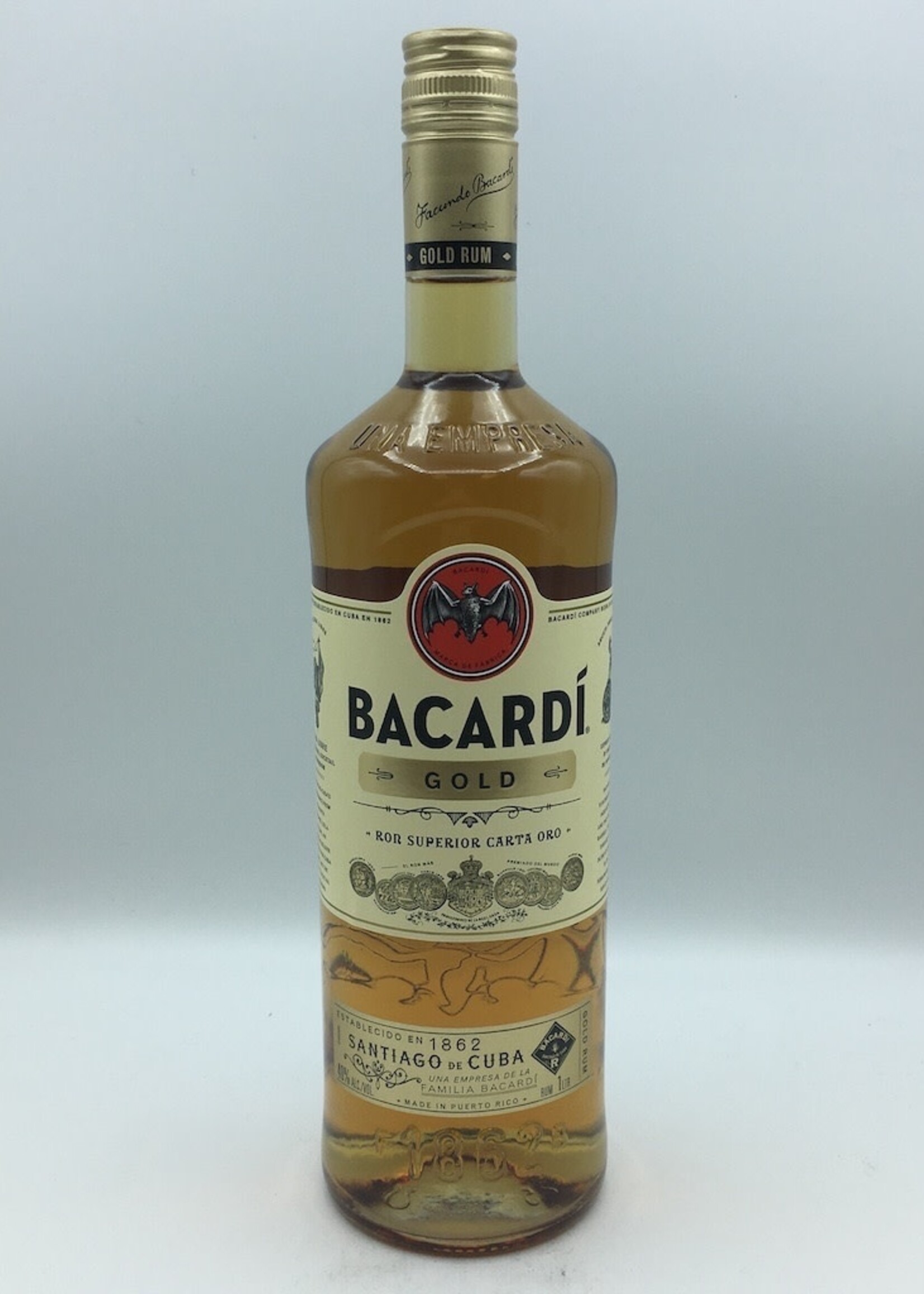 Bacardi Rum Gold Liter G