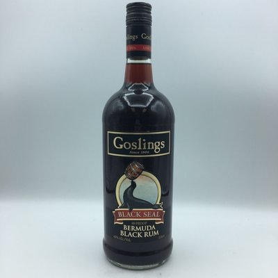 Gosling's Black Seal Bermuda Rum Liter Gosling's Black Seal Bermuda Rum Liter