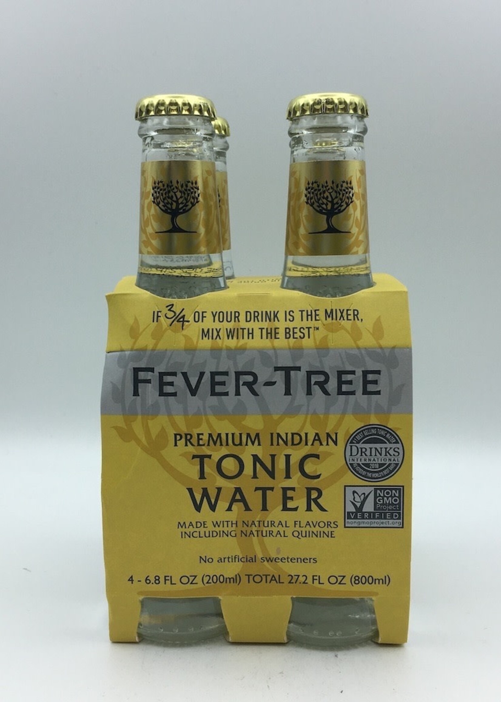 Fever Tree Indian Tonic Water 4PK 200ML G