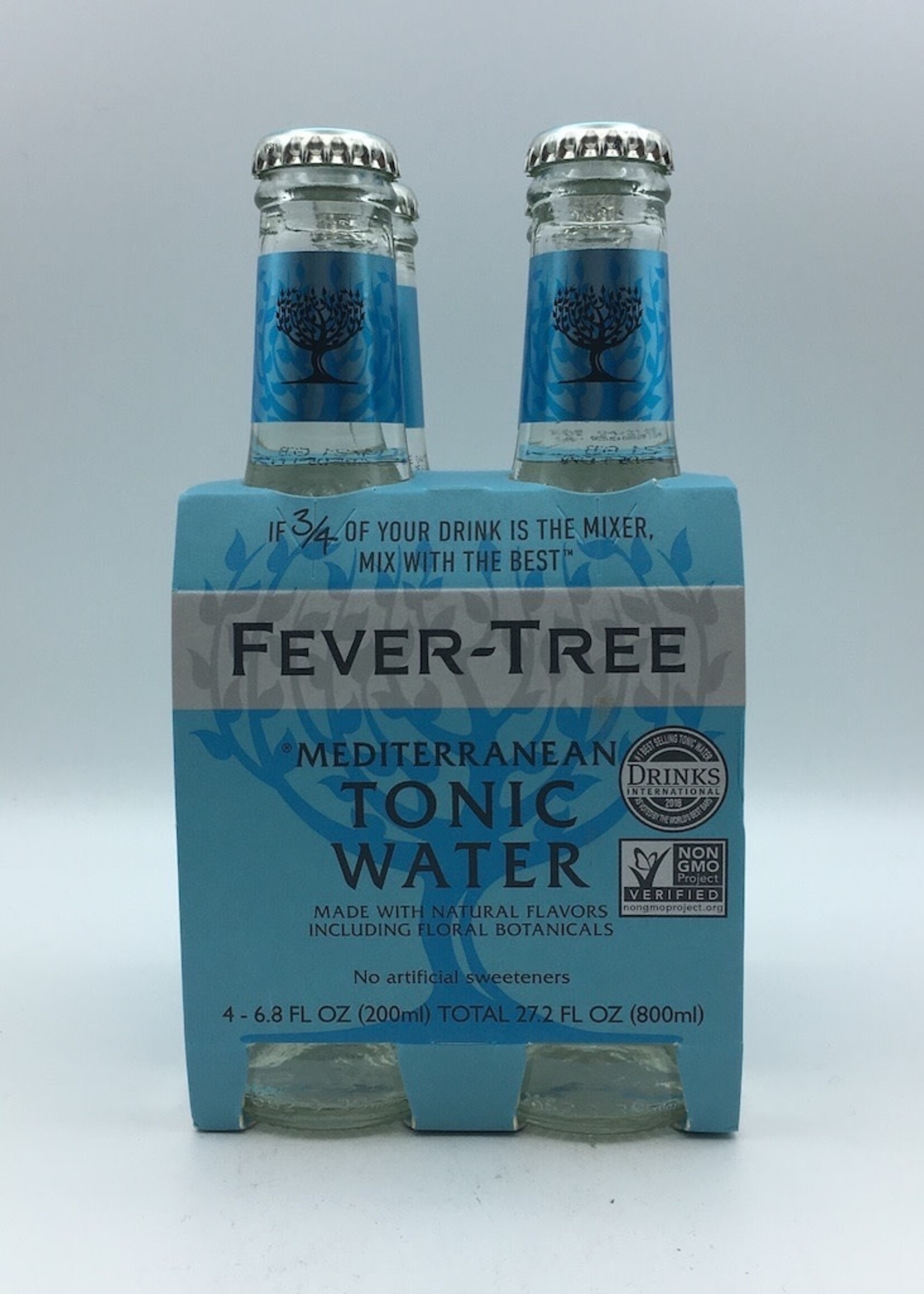 Fever Tree Mediterranean Tonic Water 4PK 200ML G
