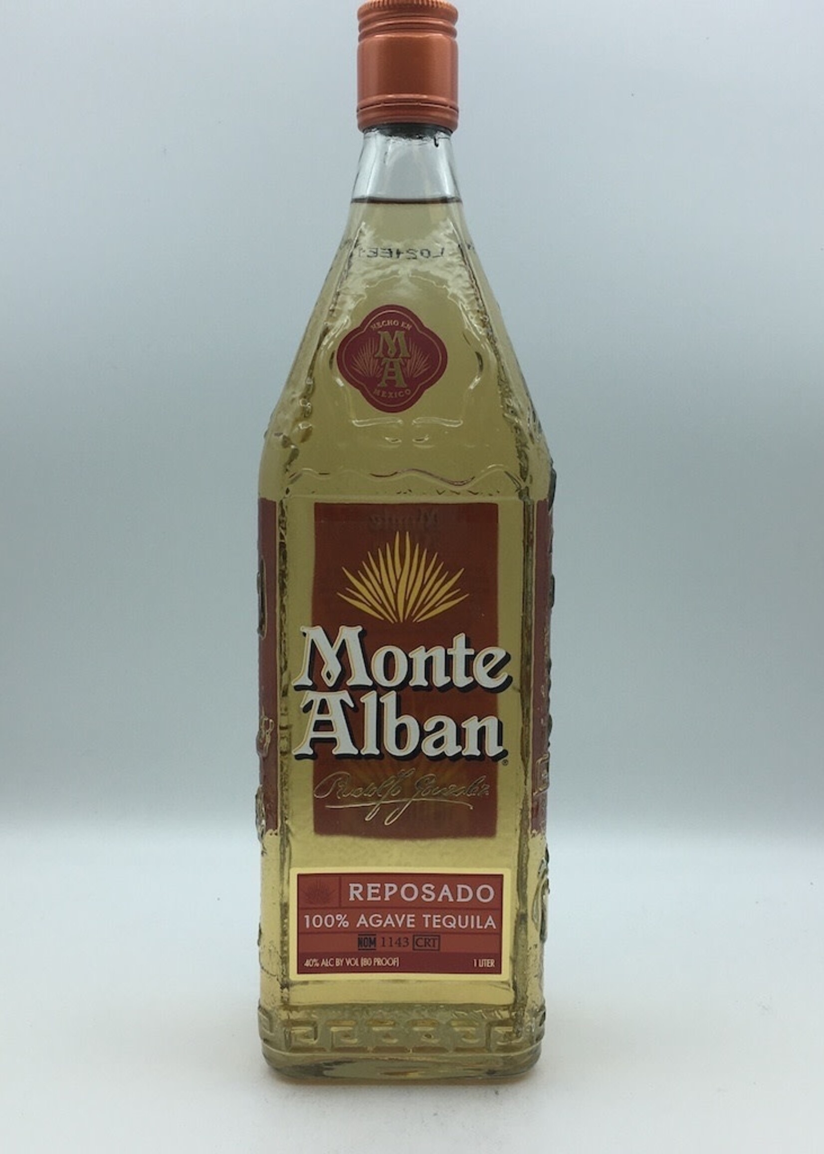 Monte Alban Reposado Tequila Liter
