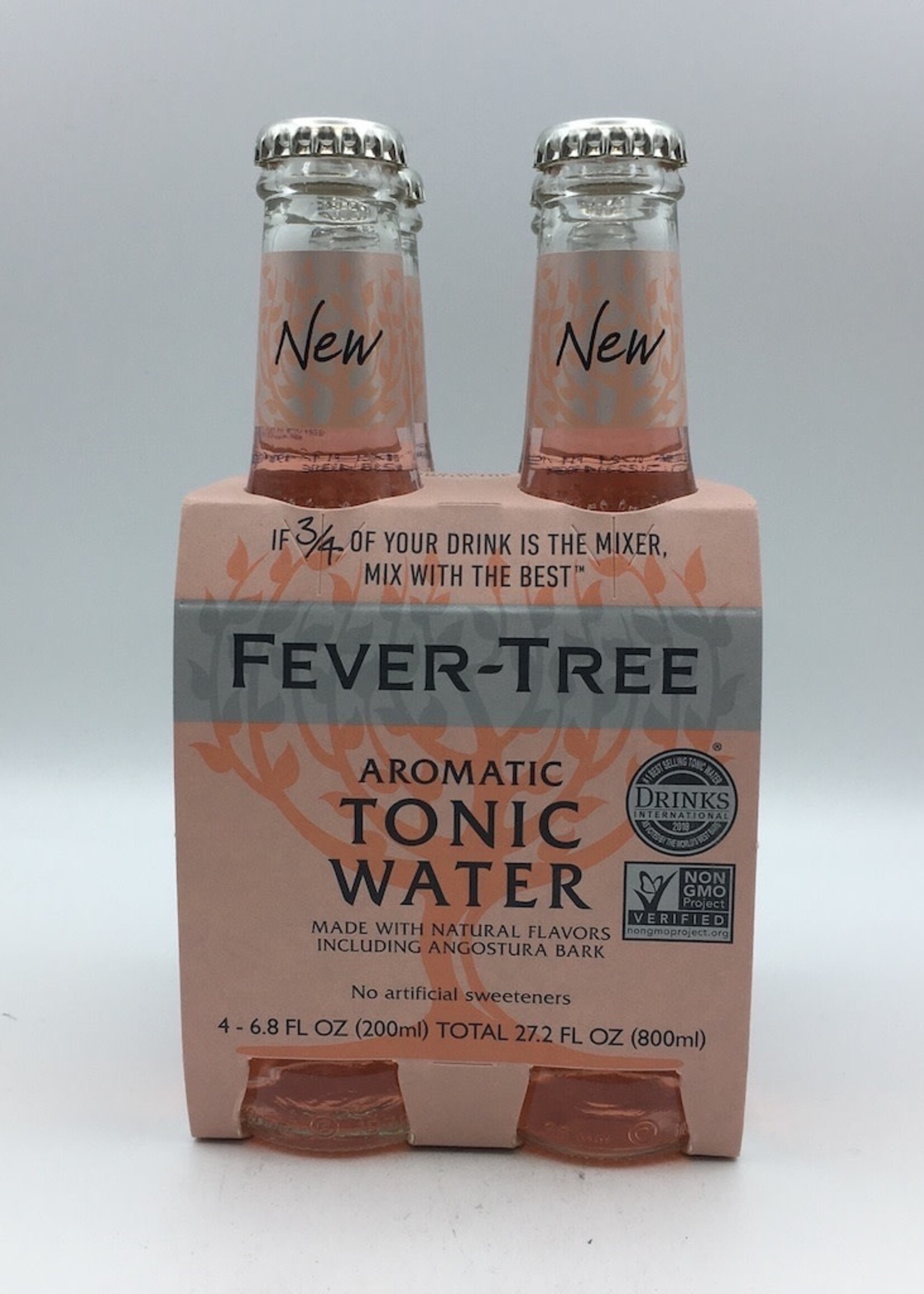 Fever Tree Aromatic Tonic Water 4PK 200ML G