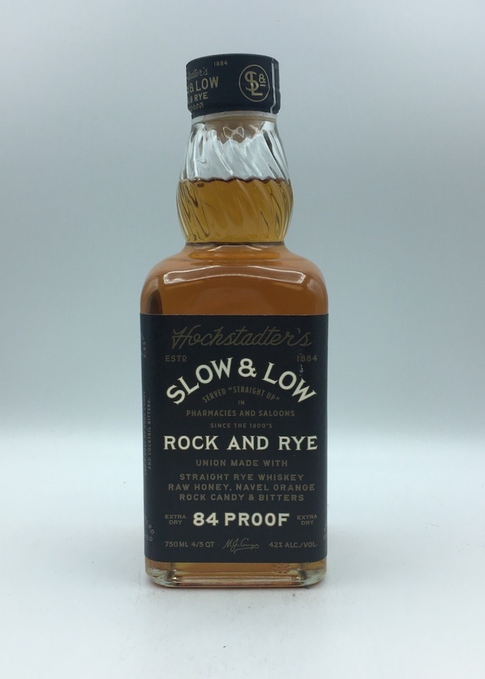 Hochstadter's Slow and Low Rye Whiskey 750ML