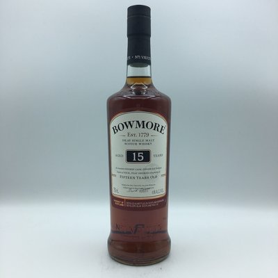 Bowmore Islay Darkest Sherry Cask 15YR Single Malt Scotch 750ML Bowmore Islay Darkest Sherry Cask 15YR Single Malt Scotch 750ML