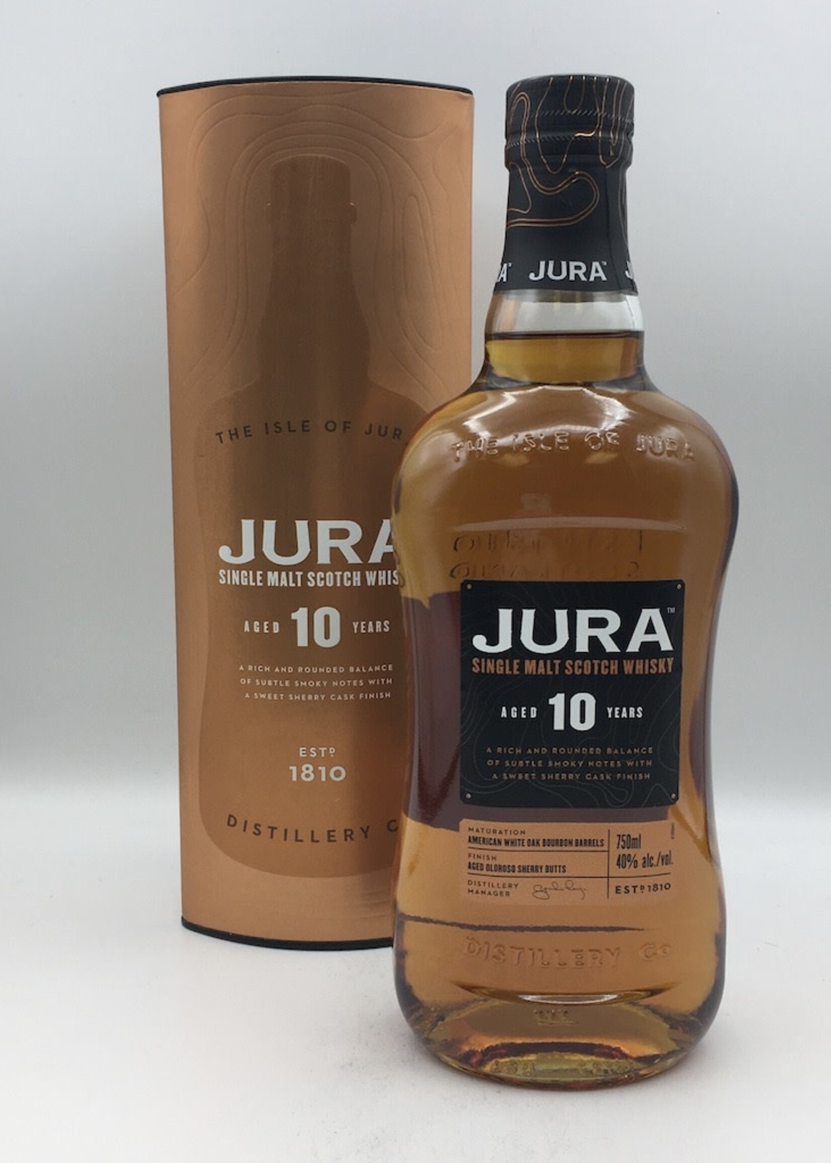 Isle of Jura 10YR Single Malt Scotch Whisky 750ML
