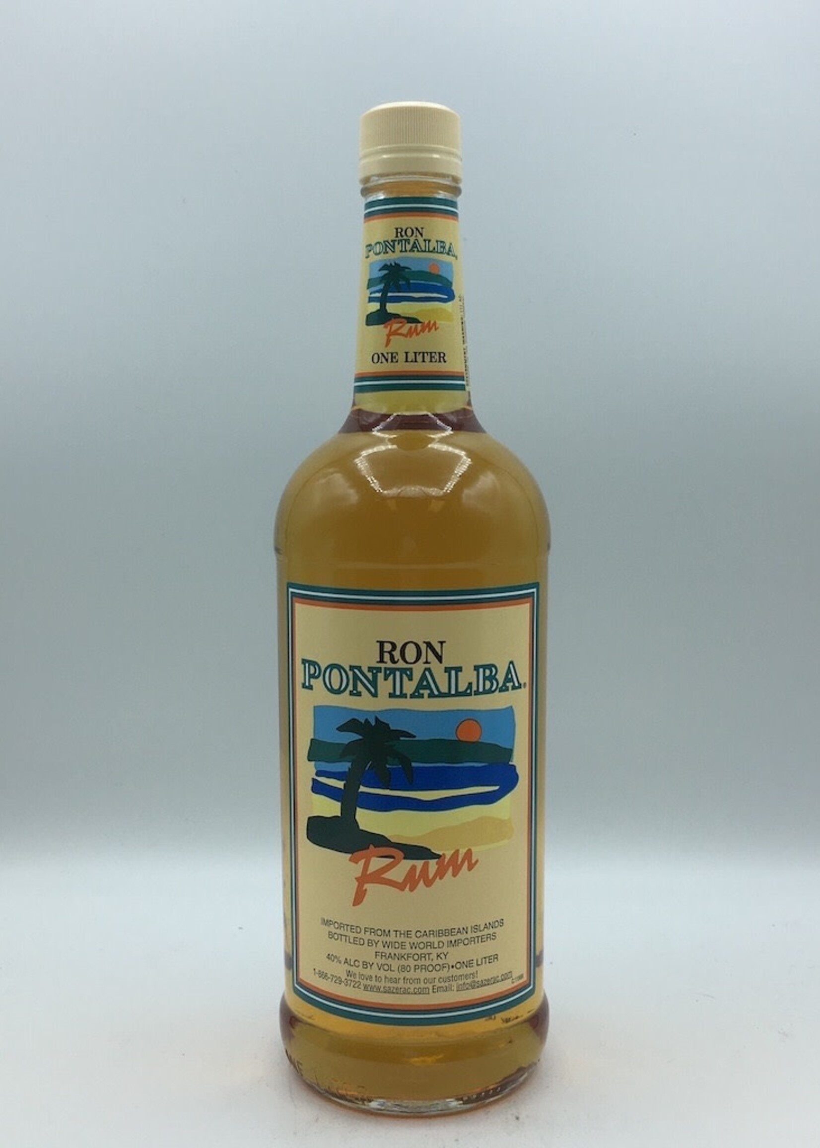 Ron Pontalba Dark Rum Liter