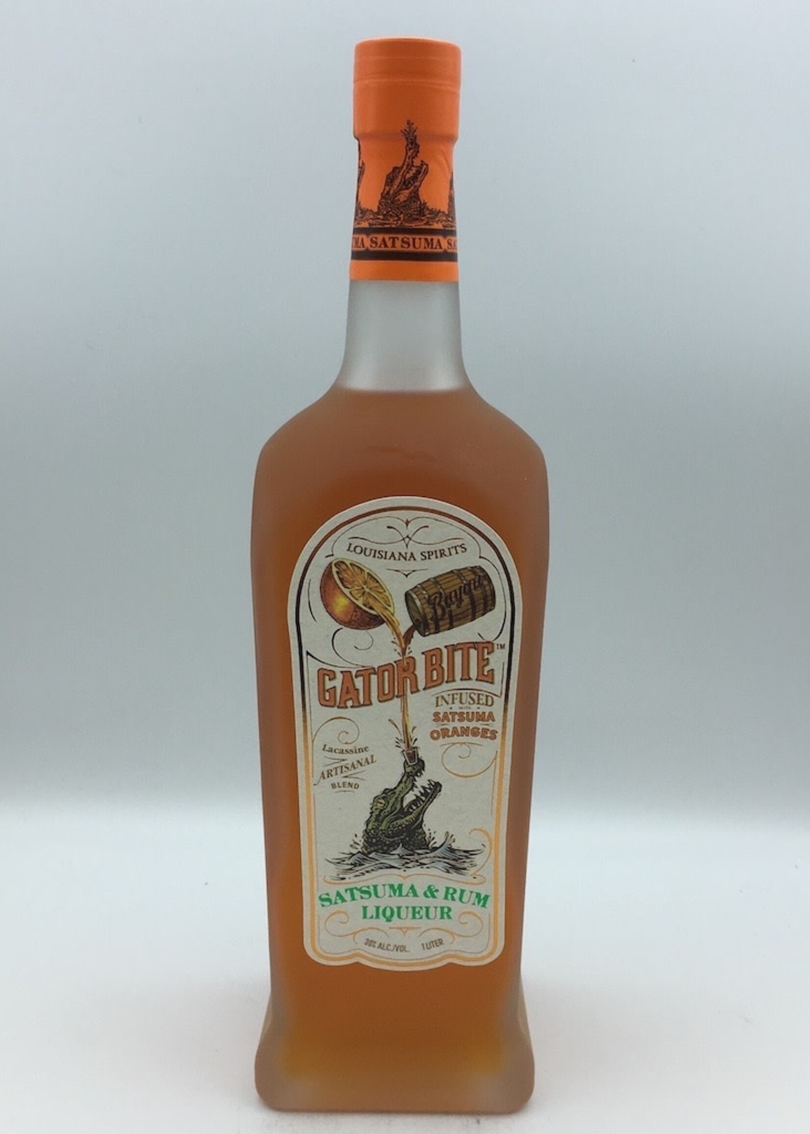 Bayou Louisiana Bite Gator Bite Satsuma Orange & Rum Liqueur Liter R