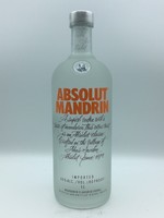 Absolut Mandrin Orange Vodka  Liter R
