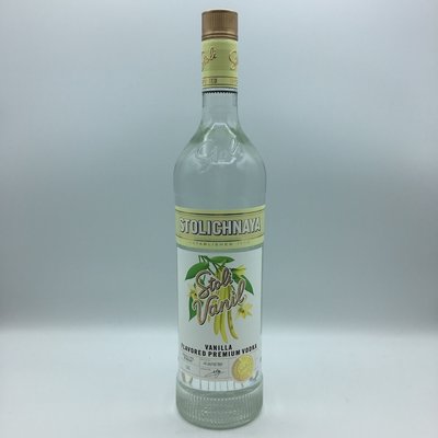 Stolichnaya Vodka Vanilla Liter Stolichnaya Vodka Vanilla Liter
