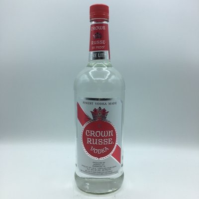 Crown Russe Vodka Liter Crown Russe Vodka Liter