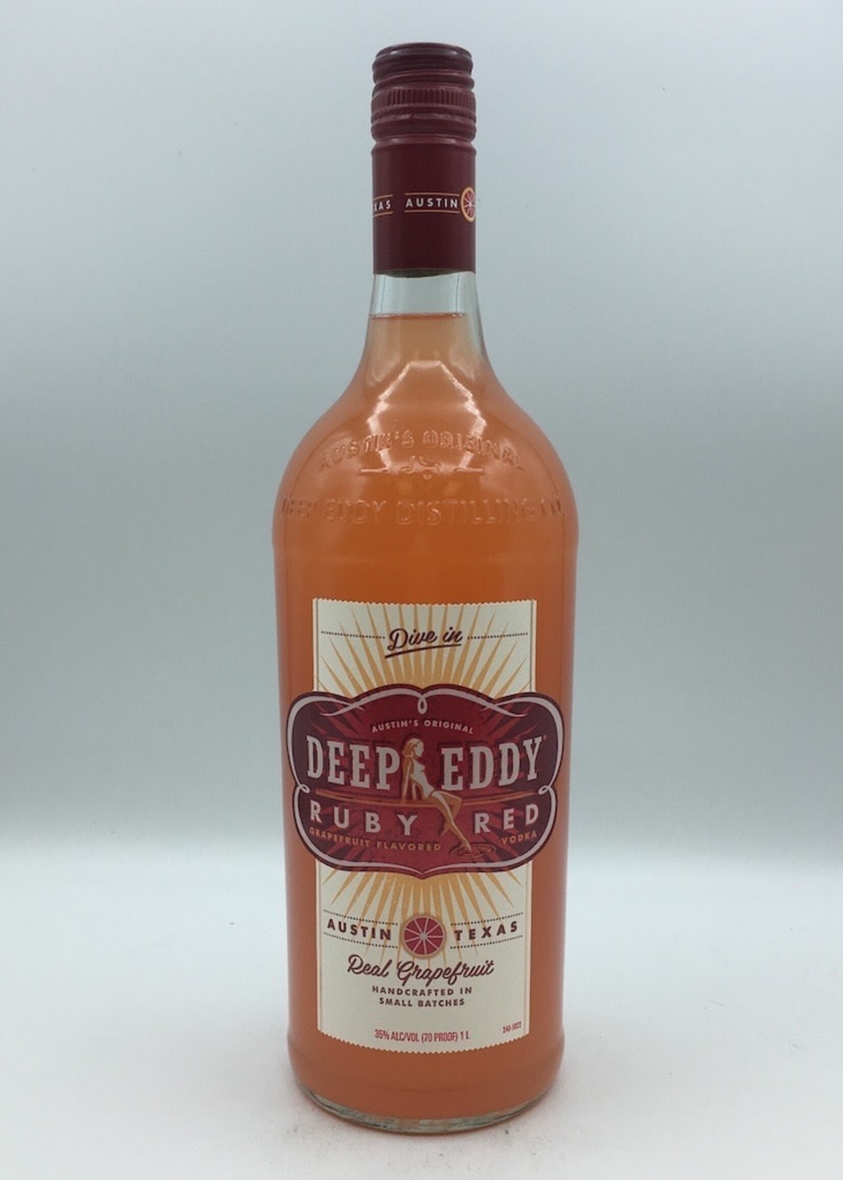 Deep Eddy Ruby Red Grapefruit Vodka Liter R