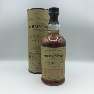The Balvenie 14YR Caribbean Cask 750ML The Balvenie 14YR Caribbean Cask 750ML