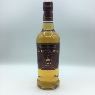 Glen Quentin Rare Scotch Whiskey 750ML Glen Quentin Rare Scotch Whiskey 750ML