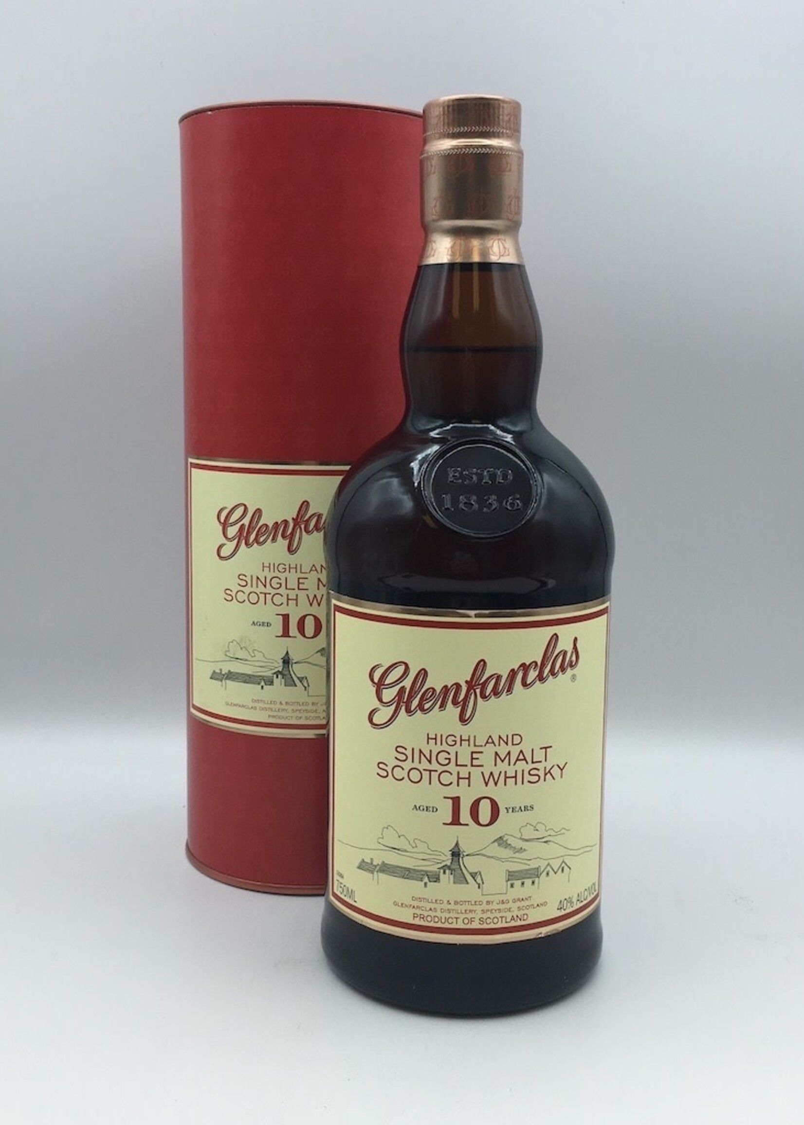 Glenfarclas Highland Single Malt Scotch Whisky 10yr 750ML