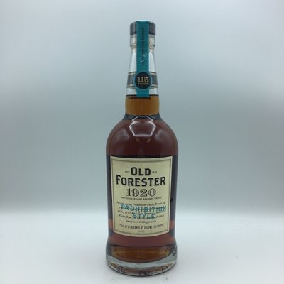 Old Forester 1920 Prohibition Style 750ML Old Forester 1920 Prohibition Style 750ML