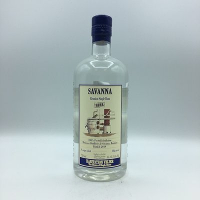 Habitation Velier Savanna Reunion Single White Rum 750ML Habitation Velier Savanna Reunion Single White Rum 750ML