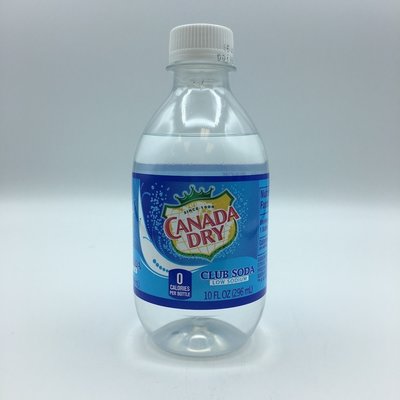 Canada Dry Club Soda Water 6PK 10OZ Canada Dry Club Soda Water 6PK 10OZ