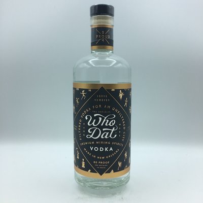 Who Dat Vodka 750ML Who Dat Vodka 750ML