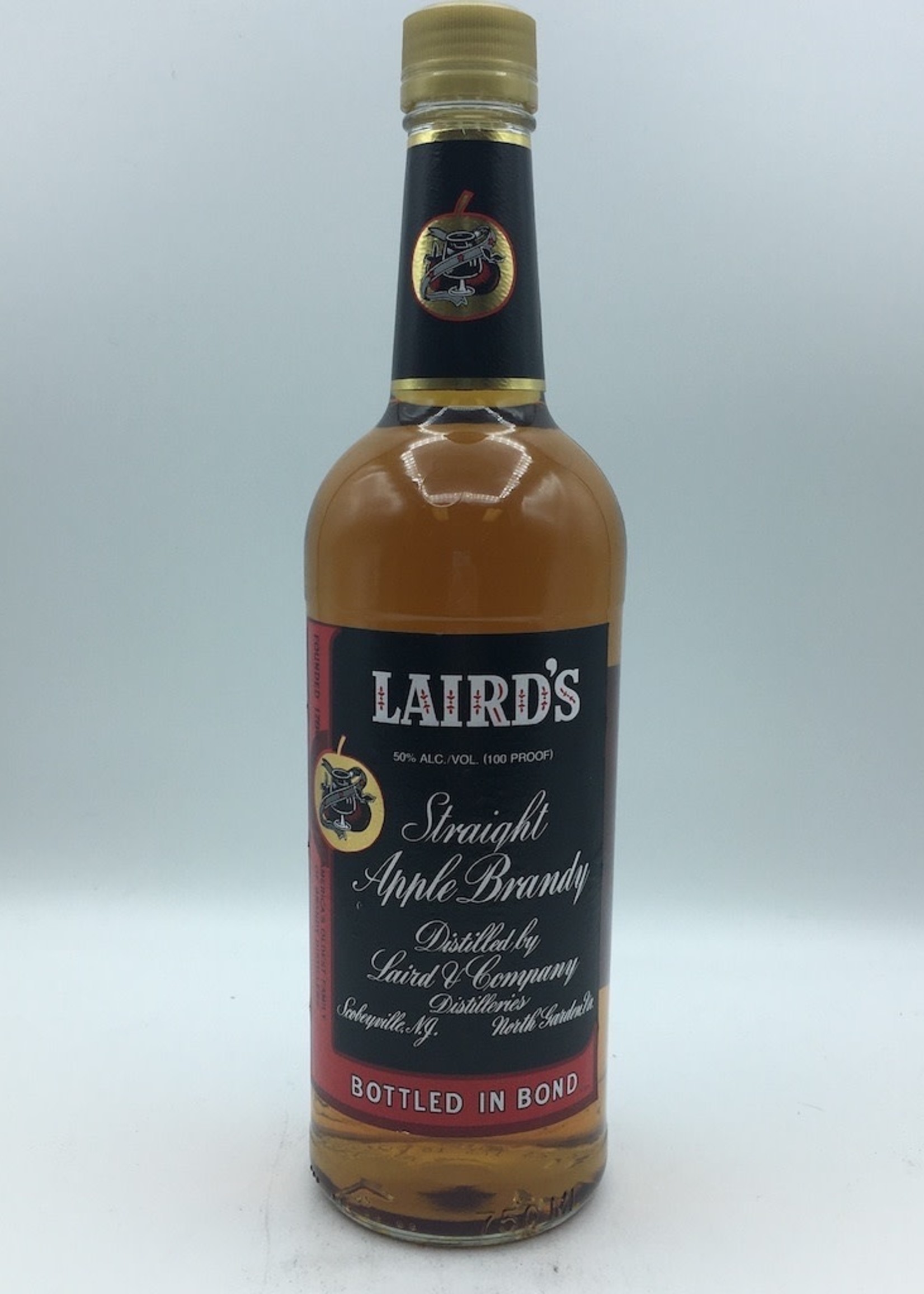 Laird's Straight Apple Brandy Bottled in Bond 750ML WU