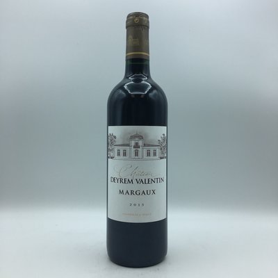 Chateau Deyrem Valentin Margaux 2015 750ML Merlot/ Cab. S./ Petit Verdot Chateau Deyrem Valentin Margaux 2015 750ML Merlot/ Cab. S./ Petit Verdot