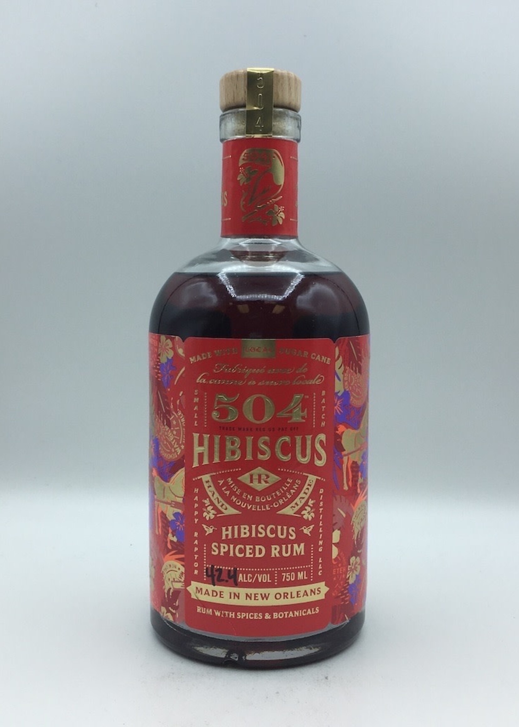 Happy Raptor 504 Hibiscus Spiced Rum 750ML BZ
