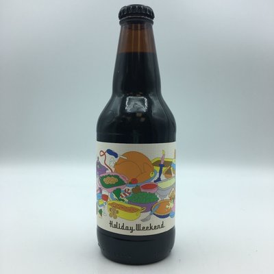 Prairie Artisan Ale Holiday Weekend Bourbon-aged Stout 12OZ Prairie Artisan Ale Holiday Weekend Bourbon-aged Stout 12OZ