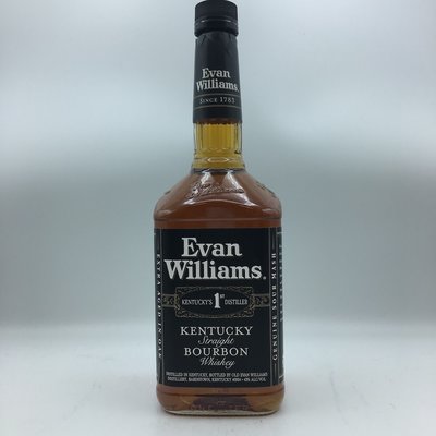 Evan Williams Black Label Bourbon Liter Evan Williams Black Label Bourbon Liter