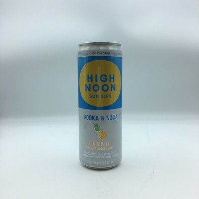 High Noon Pineapple Vodka & Soda 4PK 355ML High Noon Pineapple Vodka & Soda 4PK 355ML