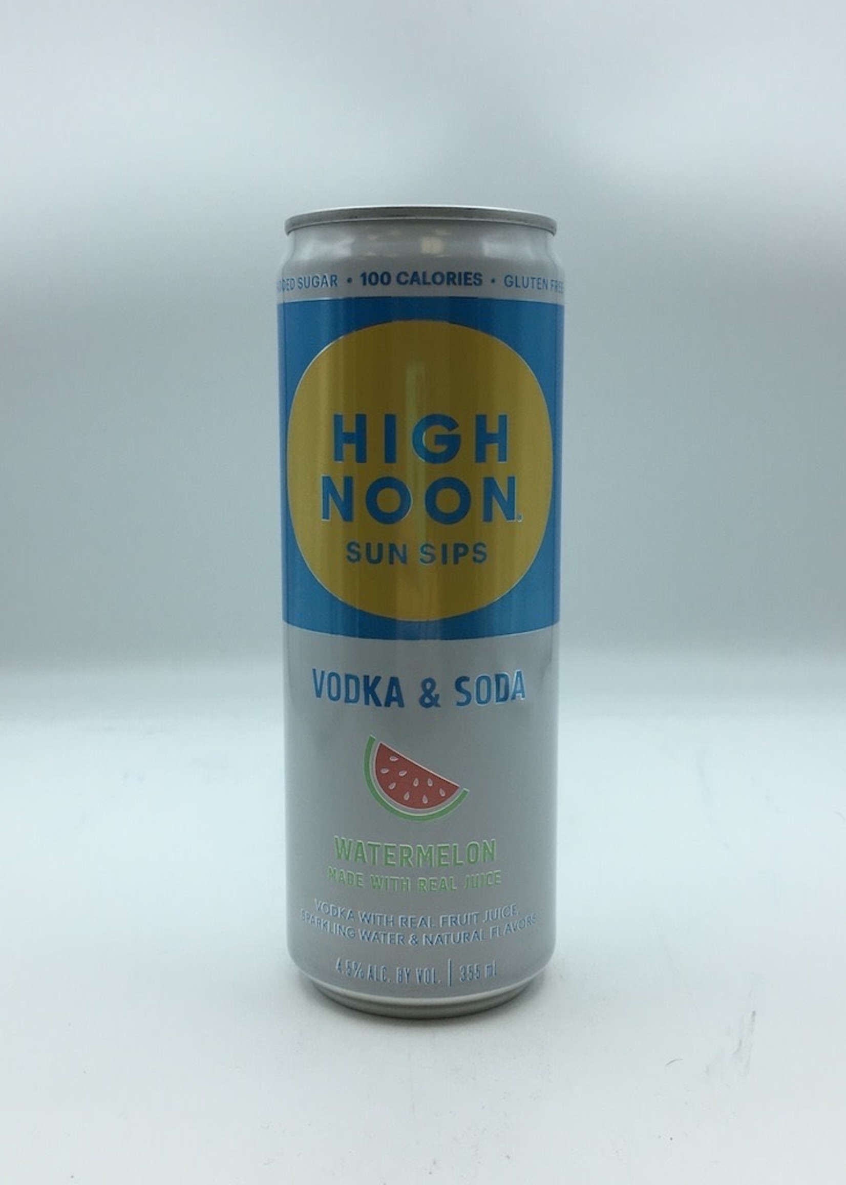 High Noon Watermelon Vodka & Soda 4PK 355ML