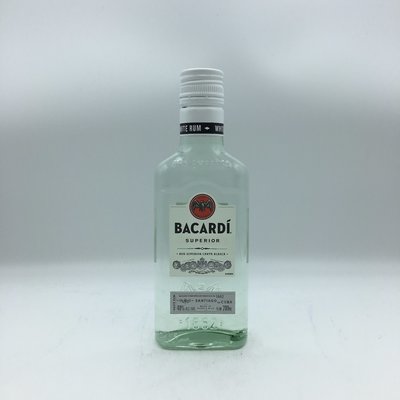 Bacardi Superior Rum 200ML Bacardi Superior Rum 200ML
