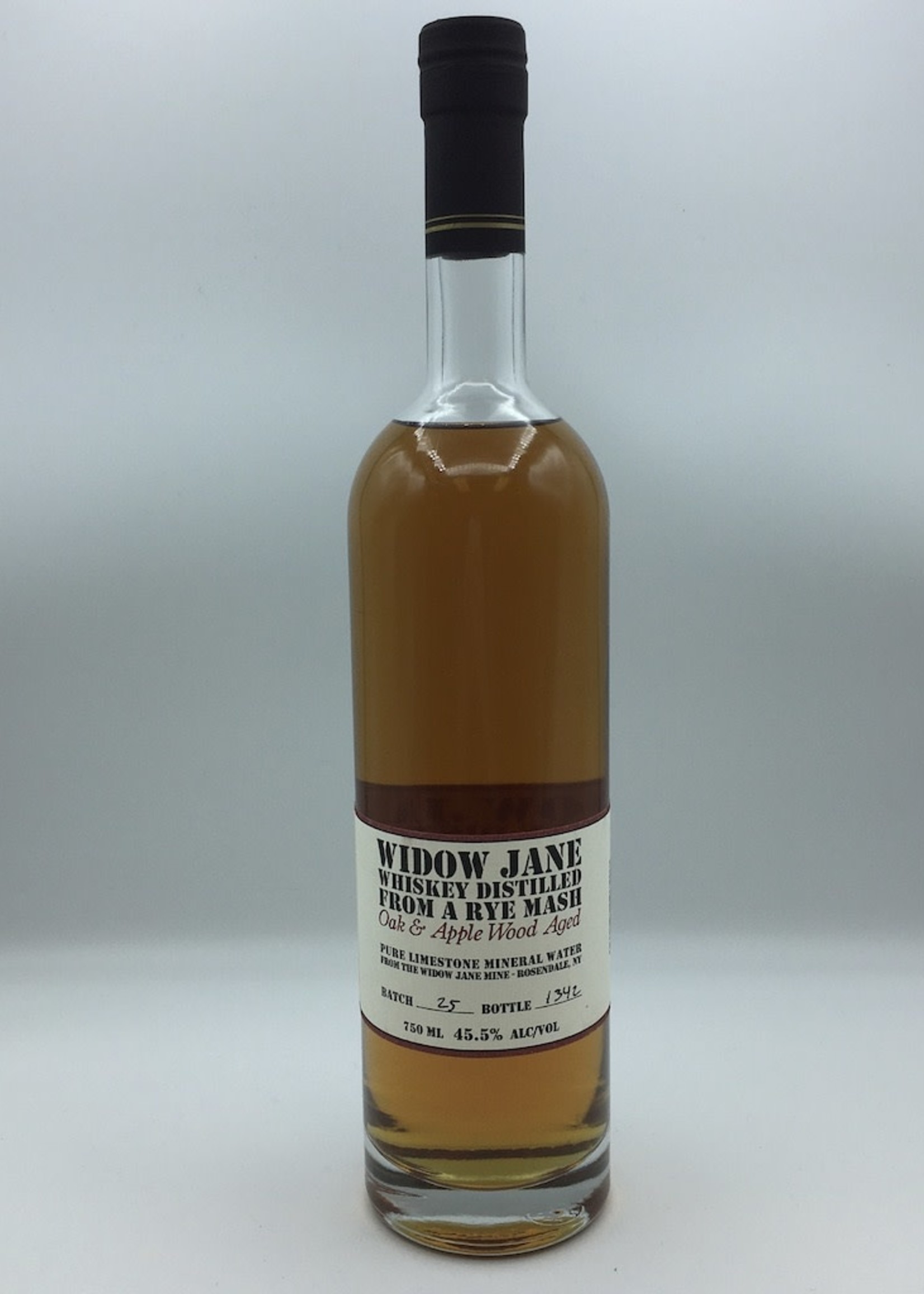Widow Jane Rye Mash Whiskey in Oak & Apple Wood Aged 750ML