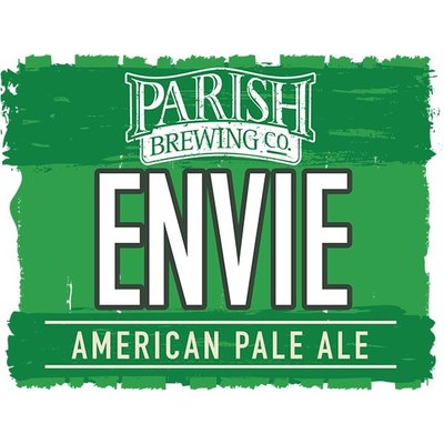 Parish Brewing Envie Pale Ale 1/6 Barrel Keg Parish Brewing Envie Pale Ale 1/6 Barrel Keg
